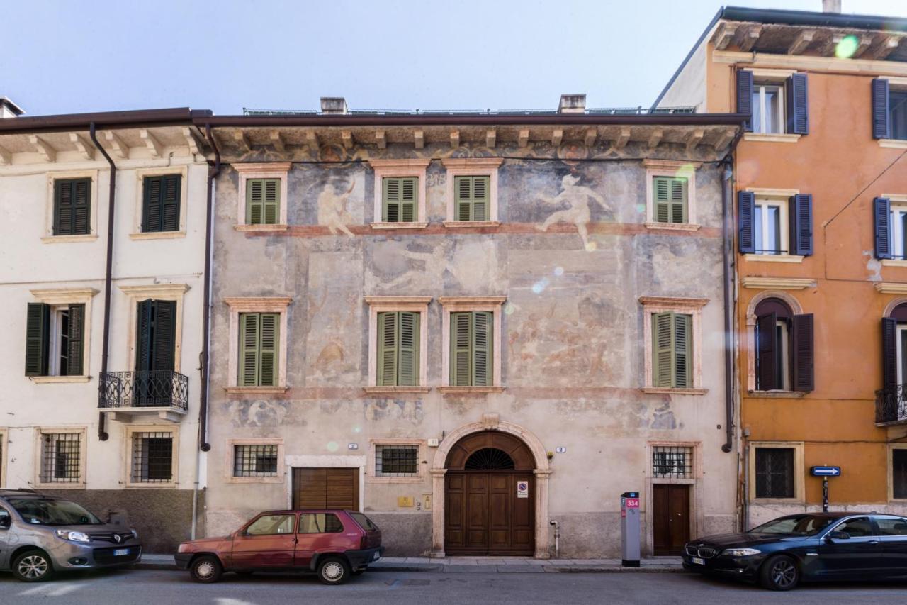 Palazzo Cavalli Pasquini Verona Buitenkant foto